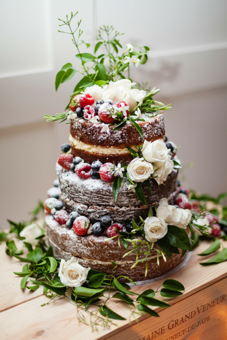 French Made Naked Cakes