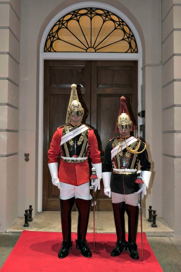 Household Cavalry at Kent House Knightsbridge