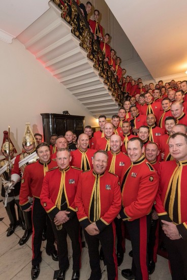 Household Cavalry at Kent House Knightsbridge