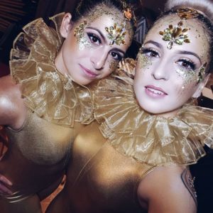 Gold Acrobats