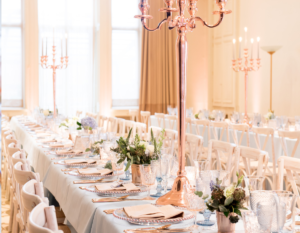 Kent House Knightsbridge Wedding Set Up