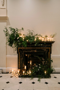Fireplace at Kent House Knightsbridge